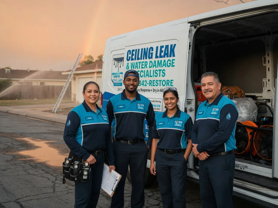 Ceiling Leak Cleanup company in Dewitt, IL